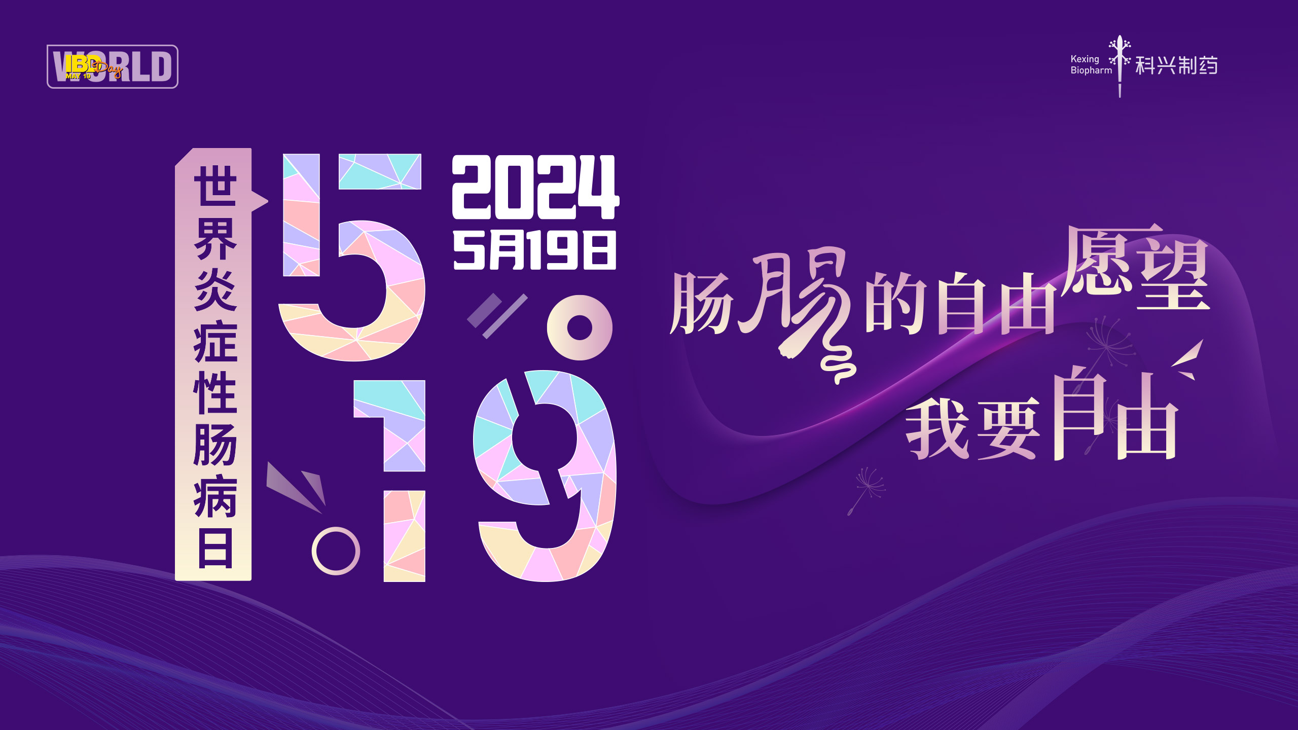 5.19世界炎癥性腸病日 | 愛在鵬城，點亮紫色